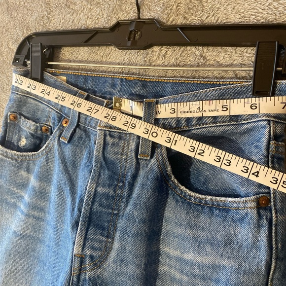 Levi’s Premium 501 Button Fly Straight Leg Jeans - Picture 9 of 12